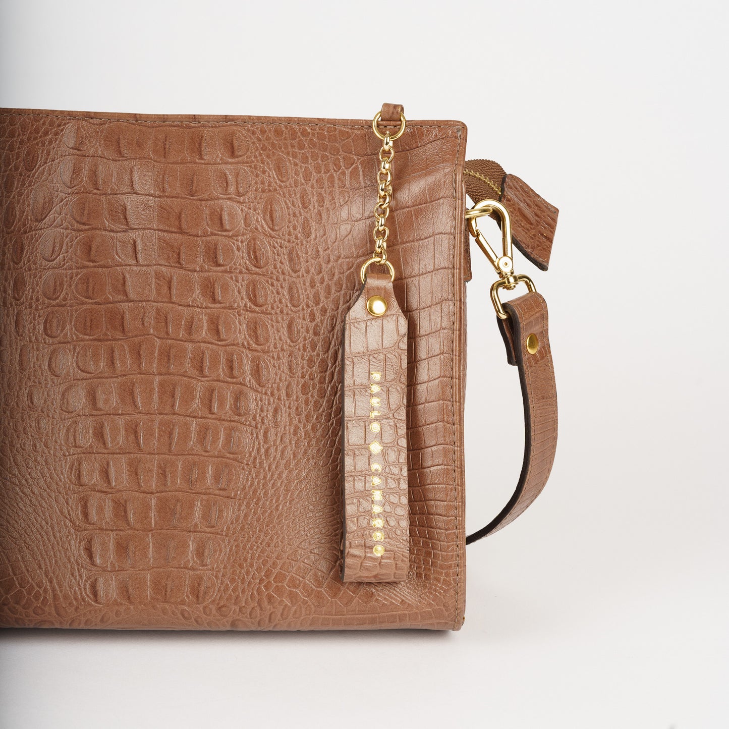 Necessaire Marron Croco