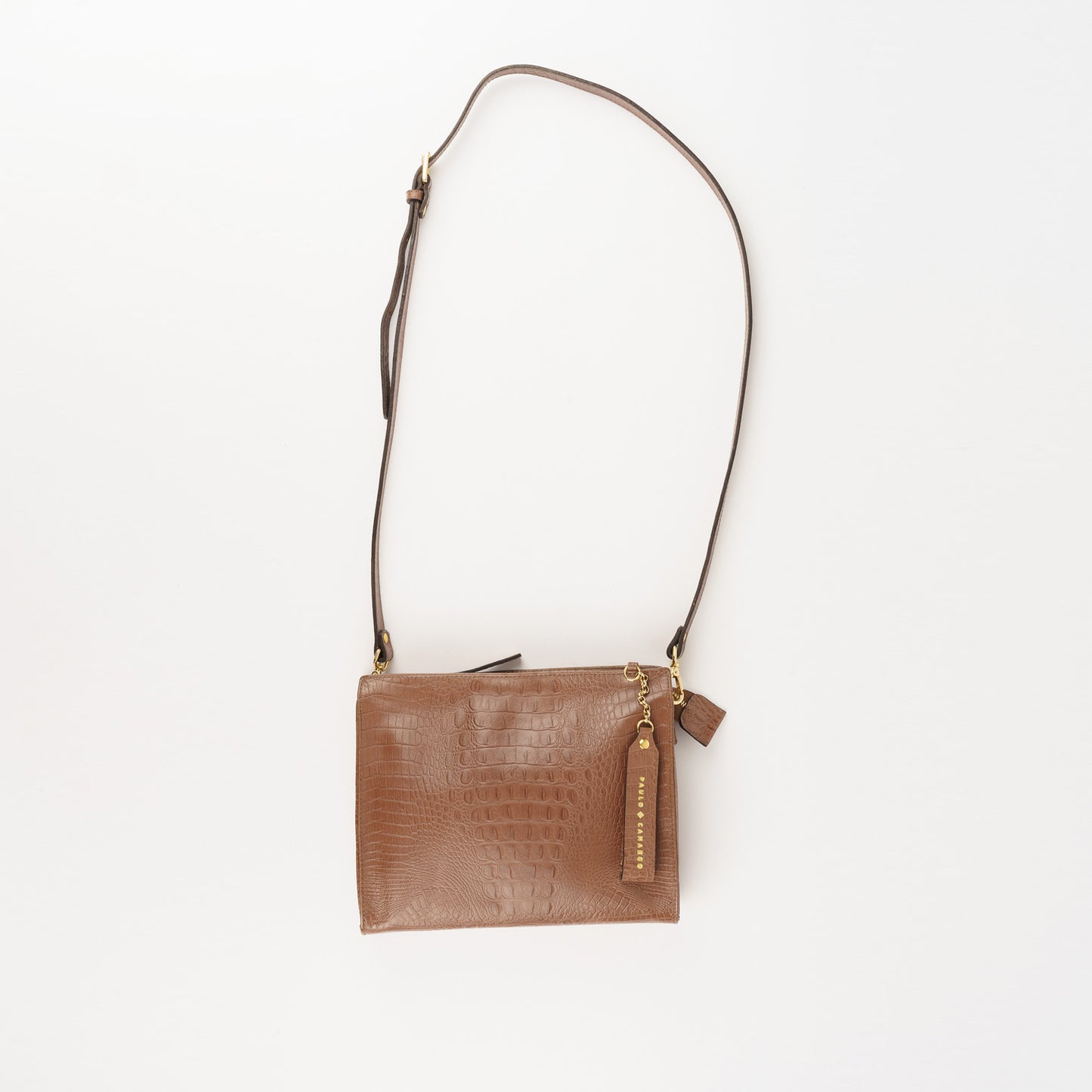 Necessaire Marron Croco