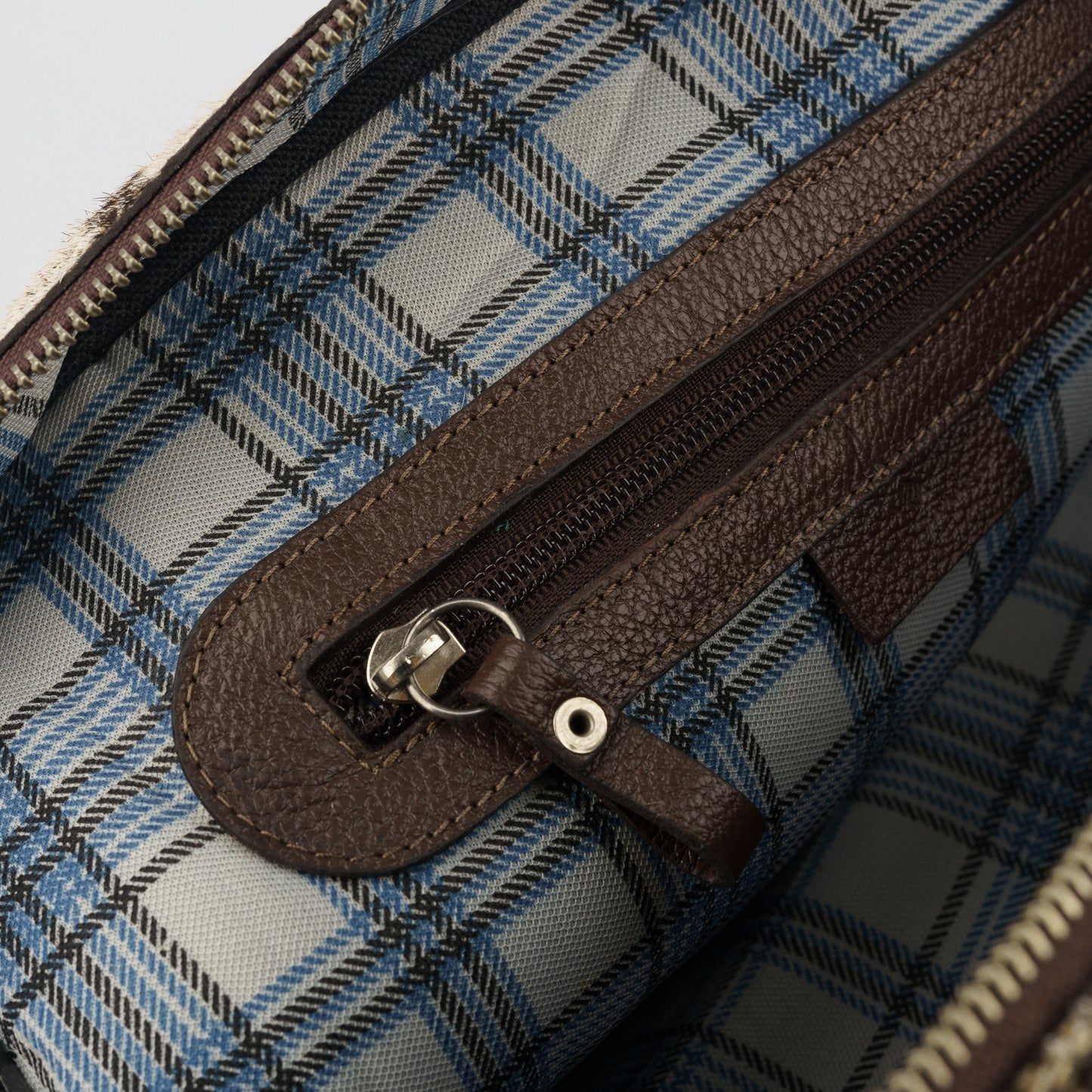 Mochila marron – animal print tipo piton