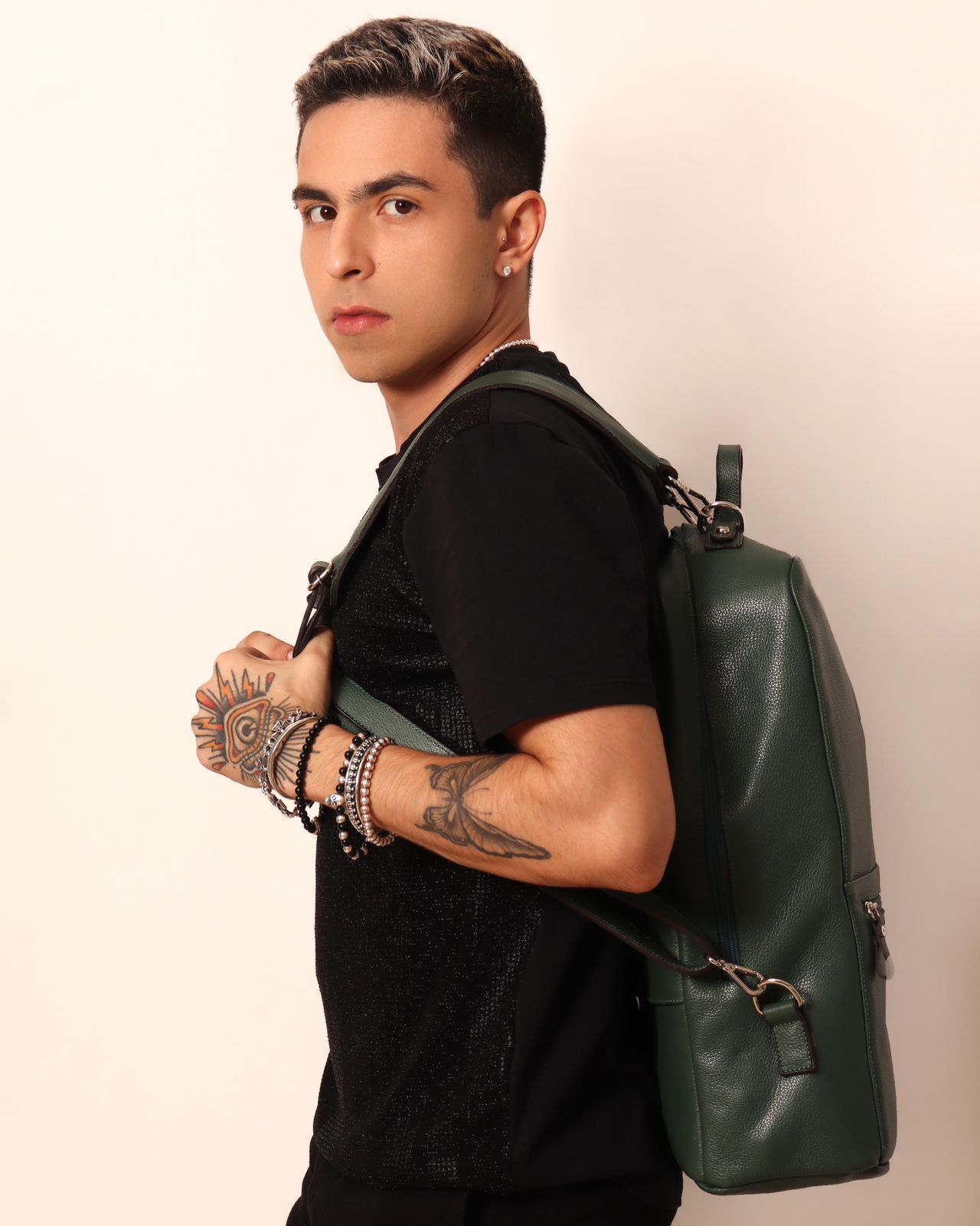 Mochila verde oliva