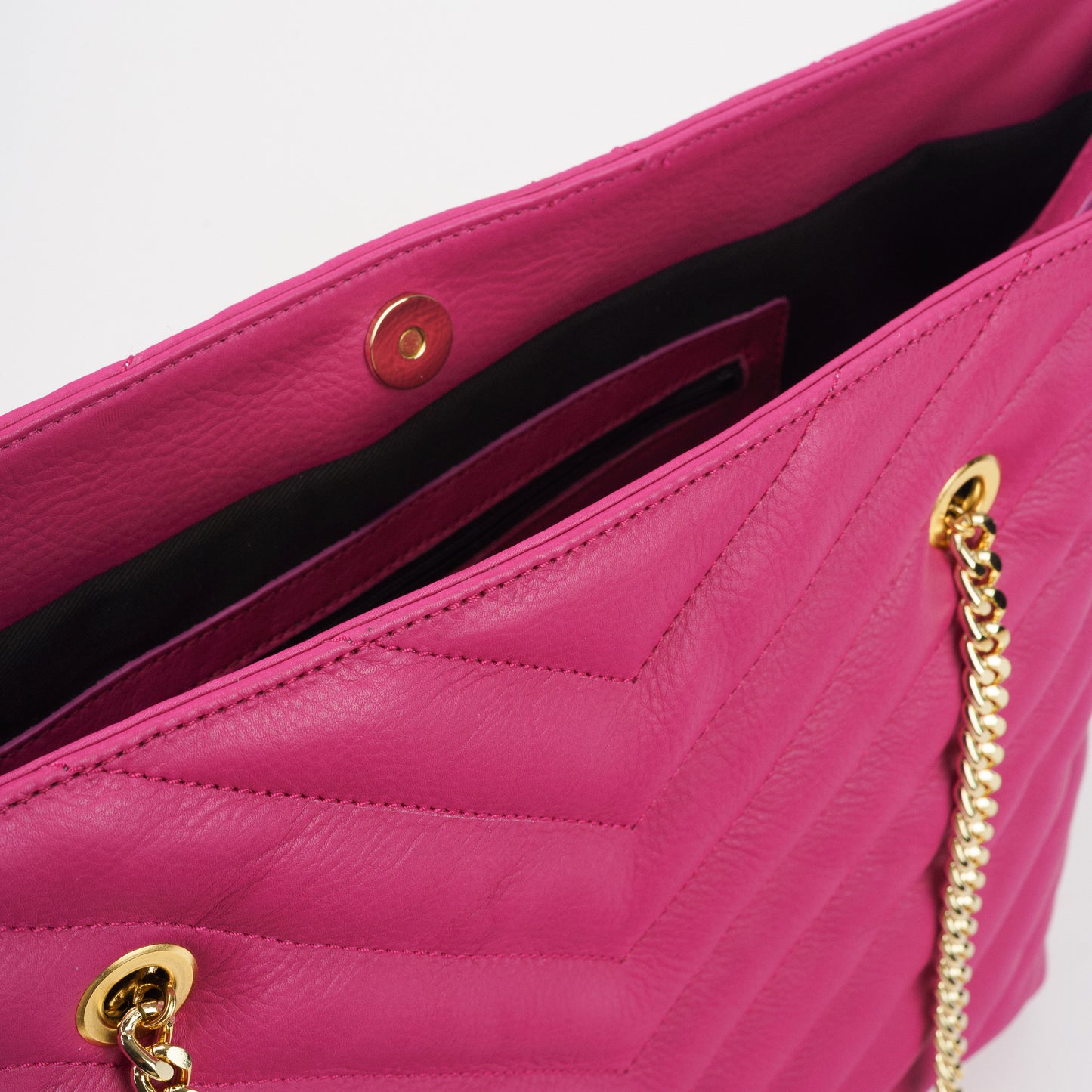 Mala em pele cor pink