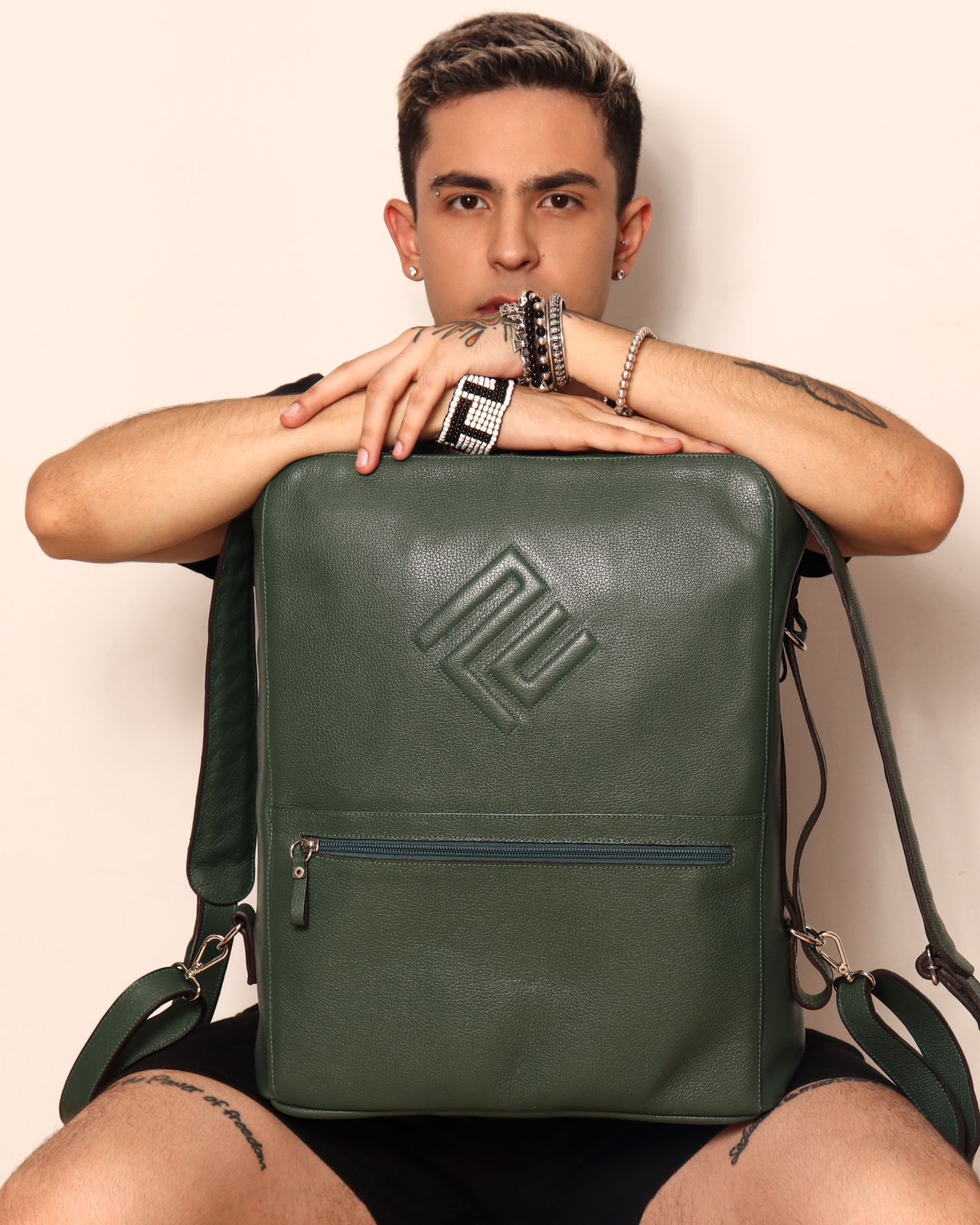 Mochila verde oliva