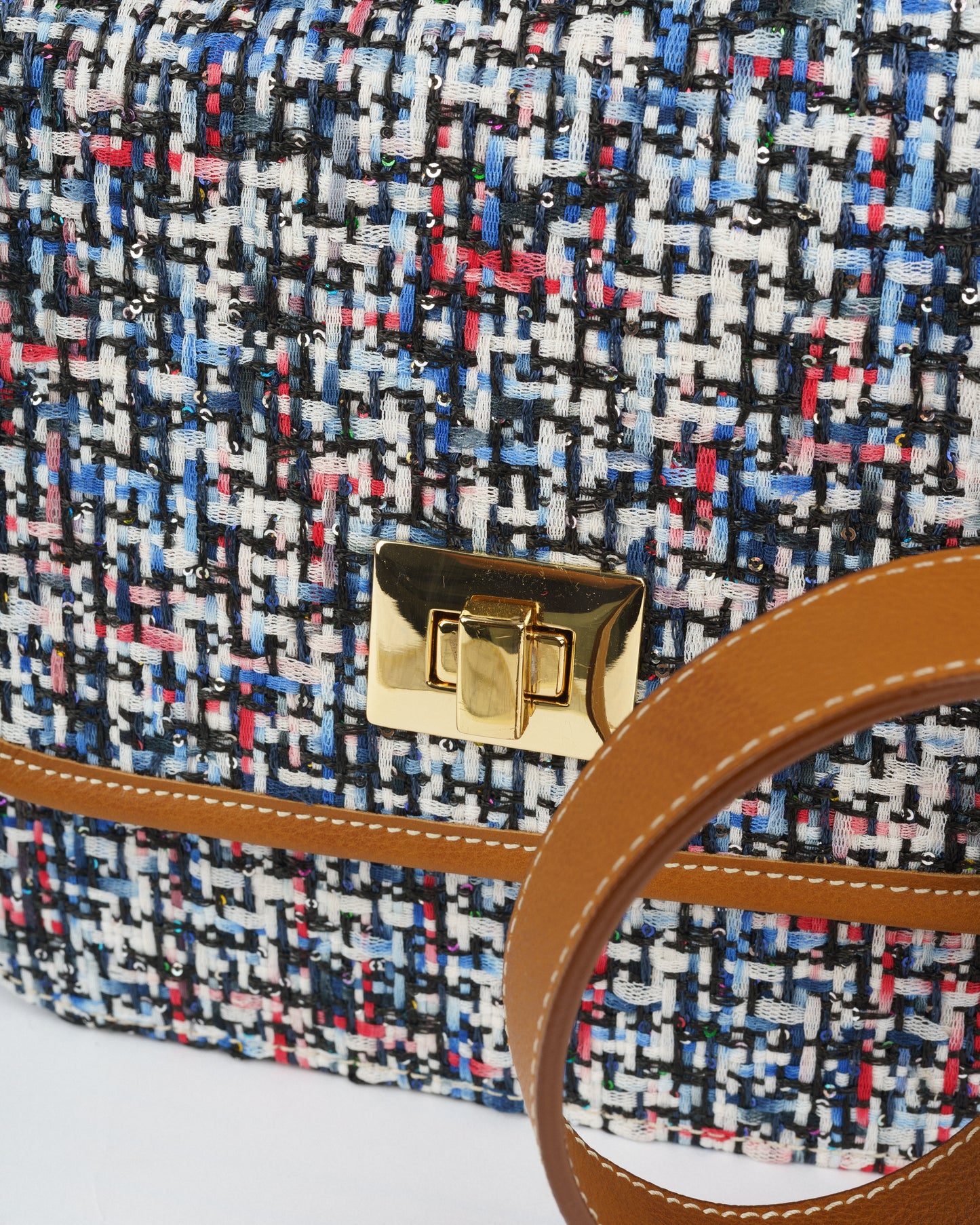 Mala em tweed inglês
