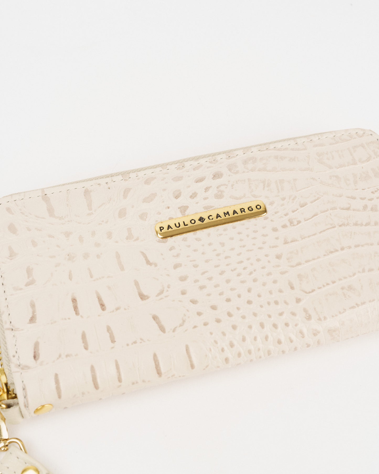 Carteira/porta moedas off white